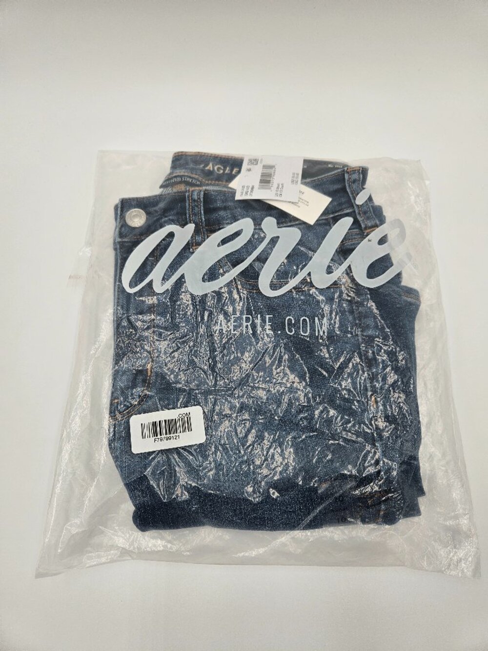 NWT American Eagle High-Rise Stretch Jegging | Brilliant Blue | Size 10 Short